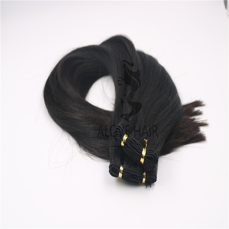 China best hand tied human hair wefts vendor 